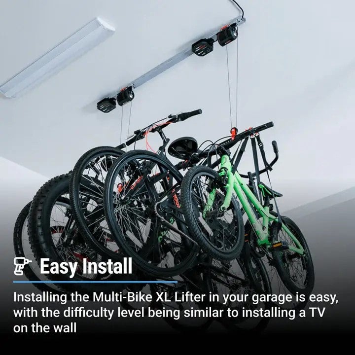 Multi bike lifter sale