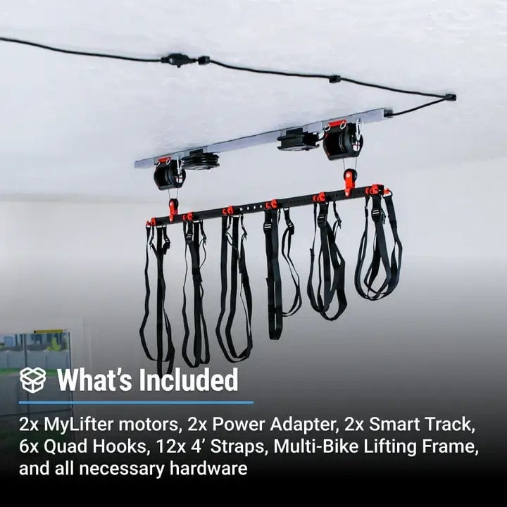 SmarterHome Multi Bike XL Lifter Store It Supply